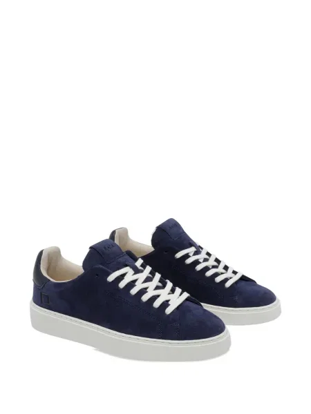 Sneakerși D.a.t.e. din piele de căprioară albastru