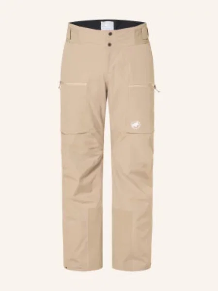 Mammut Spodnie Narciarskie Stoney Hs Thermo beige beżowe