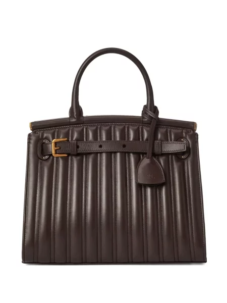 Geantă Ralph Lauren Collection maro