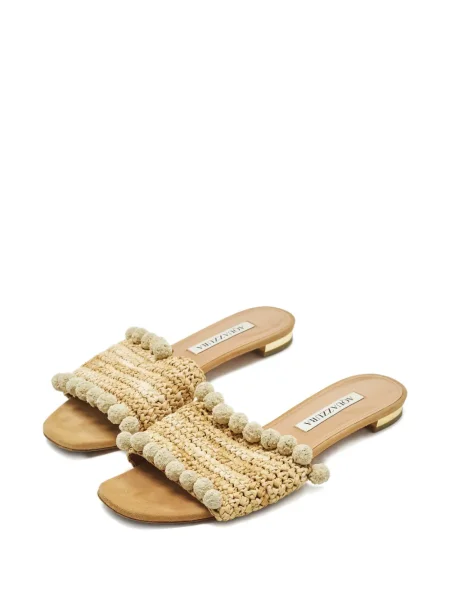 Sandale Aquazzura cu pompoane