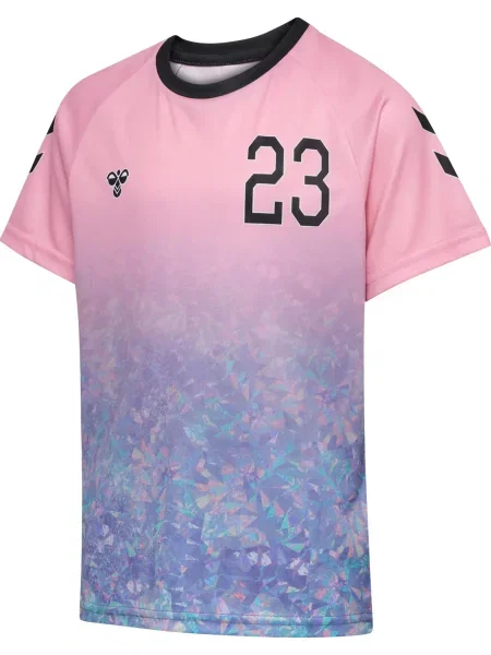 Koszulka dla dzieci Hummel Shimmer różowa