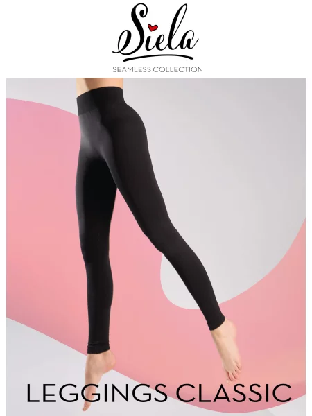 Легінси Siela SICLASSICB поліамід/еластан чорний