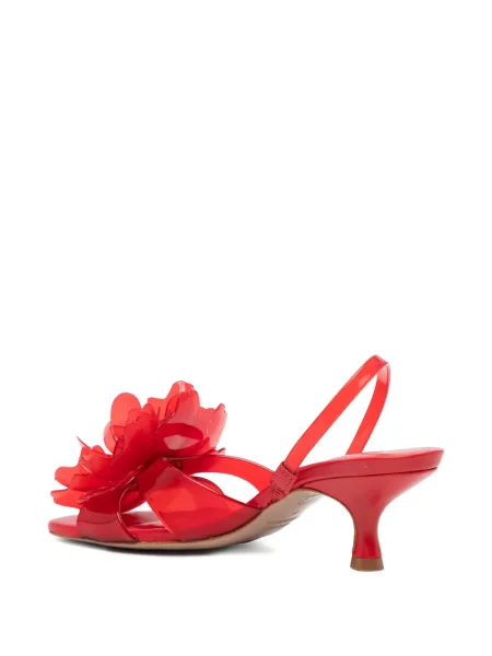 Sandale Farm Rio cu model floral slingback roșu