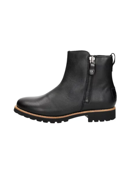 Buty do kostki Panama Jack skórzane czarne