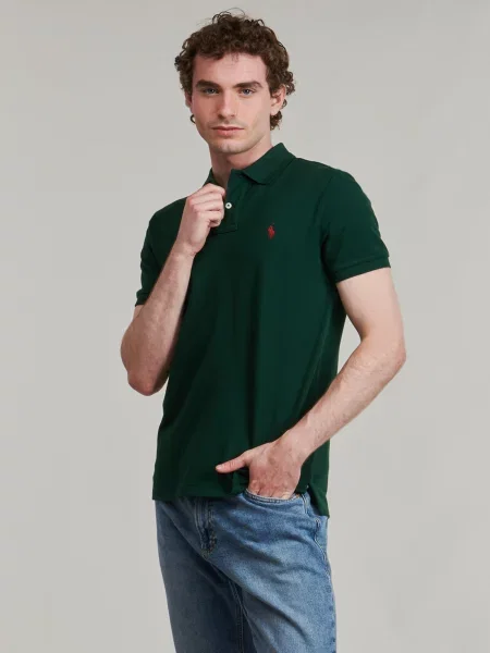 Polo Ralph Lauren Polokošile Core Replen Zelená Custom červené