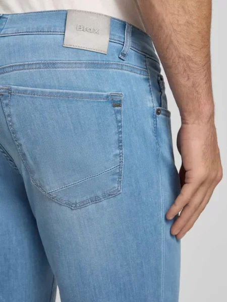 Jeansy Slim Fit z designem model Chuck' Brax