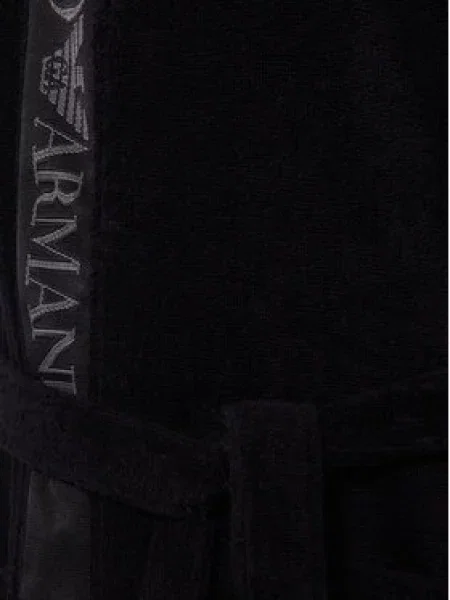 Emporio Armani Underwear Kopalni plašč črna
