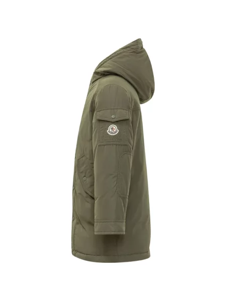 Parka dziecięca Moncler Enfant zielona