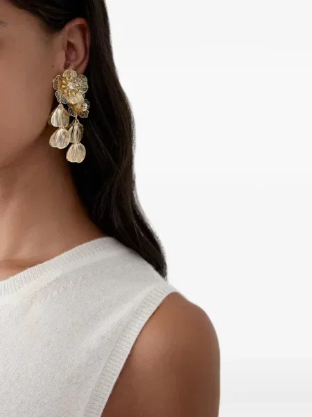 Gėlėtos auskarai Carolina Herrera