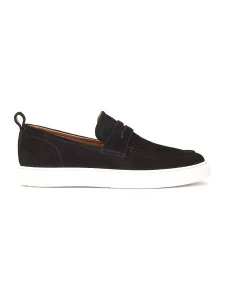Sneakersy Kazar zamszowe wsuwane czarne