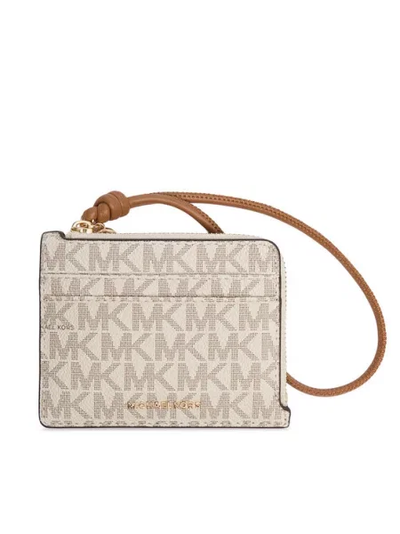 MICHAEL Michael Kors Etui na karty kredytowe Kremowy