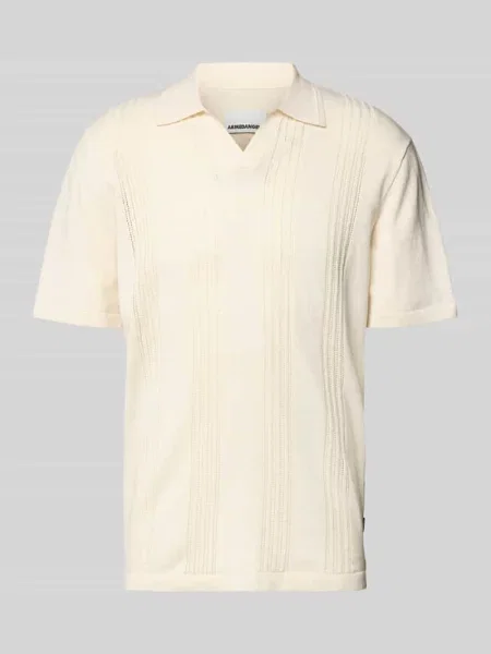 T-shirt o kroju relaxed fit z czystej bawełny Armedangels biała