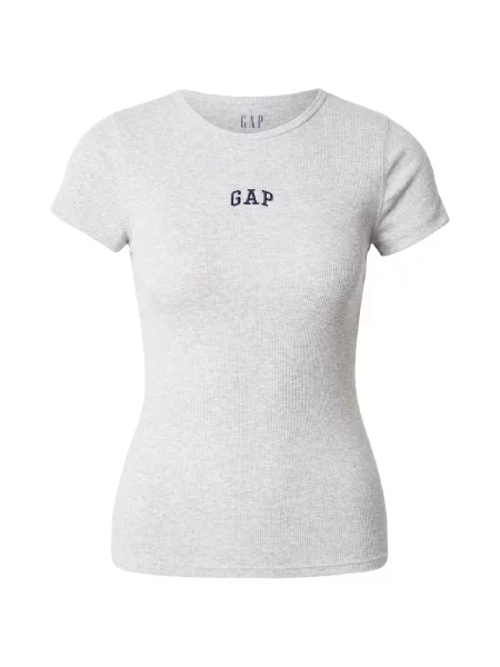 GAP Tricou bleumarin / deschis gri