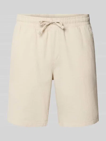 Szorty z fakturowanym wzorem model JAIDEN' Jack & Jones białe