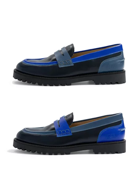Caval Mokasíny TAILOR kobaltová modř
