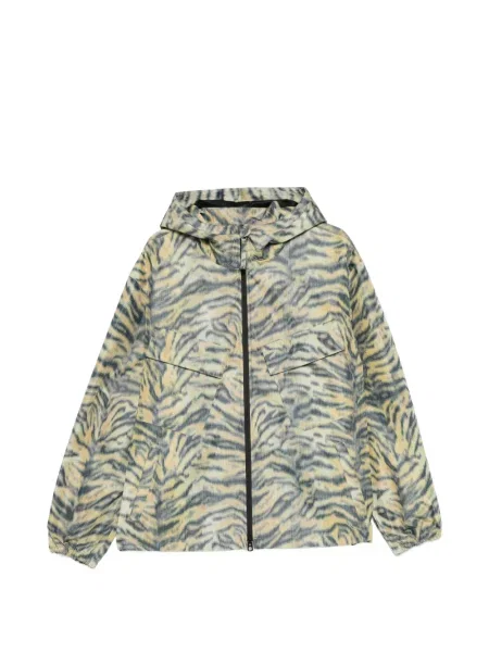 Geacă Kenzo cu imprimeu abstract galben