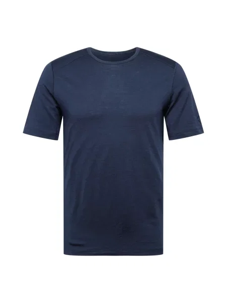 Icebreaker Tricou de lână marin albastru