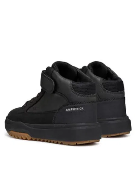 Geox Gležnjače J Bunshee Boy B Abx M crna