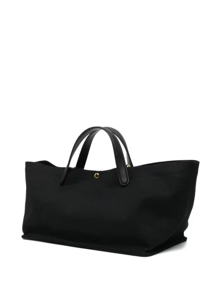 Geantă shopper Senso din canvas negru