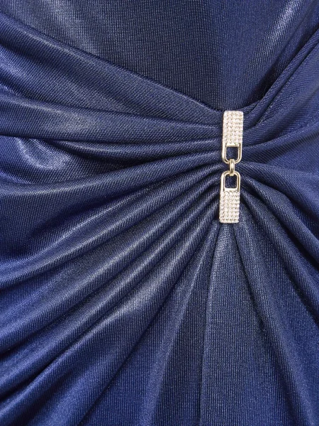 Rochie Lauren Ralph Lauren drapată de costum albastru