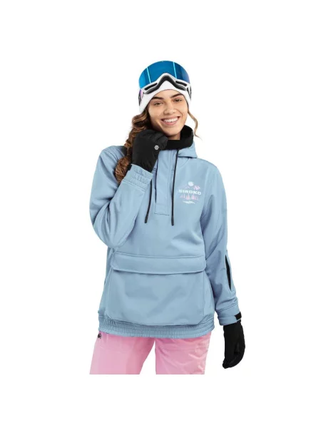 Kurtka snowboardowa Prags niebieska