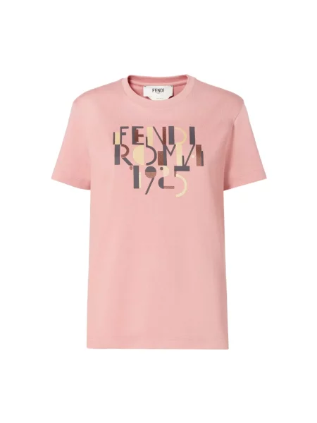 Koszulka Fendi różowa