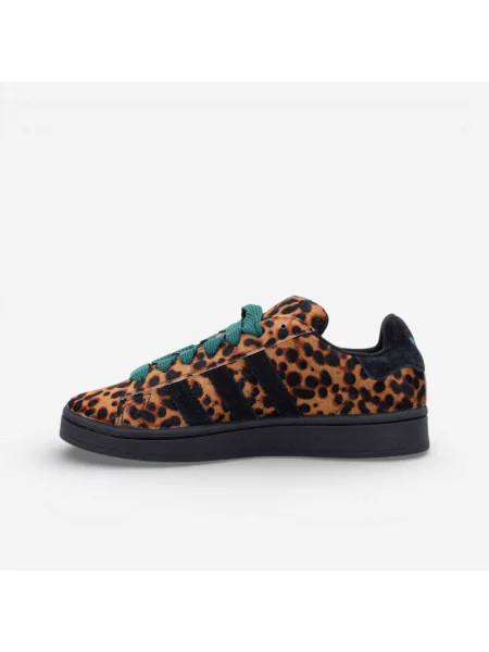 Pantofi Adidas cu imagine cu model leopard alb