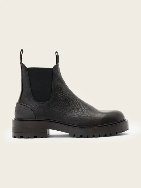 Шкіряні черевики AllSaints Mccoy Chelsea Boot коричневий