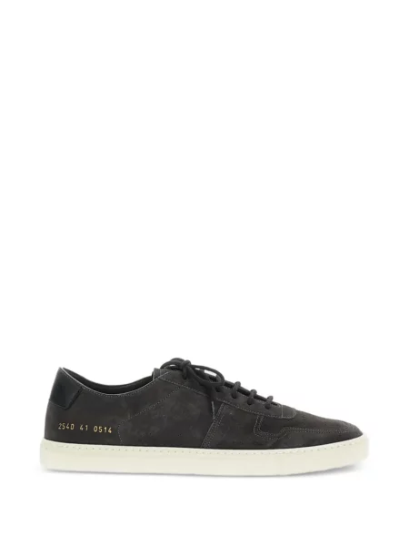Sneakerși Common Projects cu șireturi din piele gri