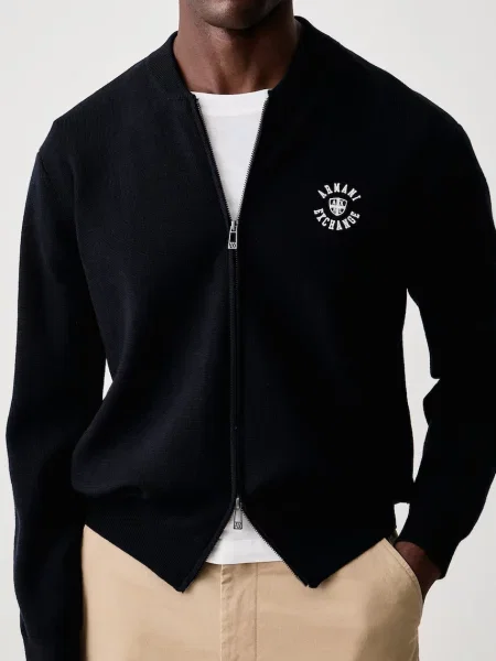Шерстяной кардиган Armani Exchange