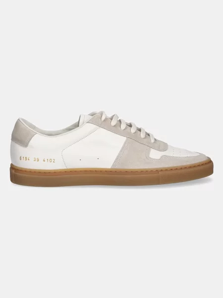 Шкіряні кросівки Common Projects Bball Duo Slim бежевий
