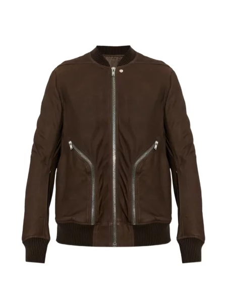 Geanta de piele Rick Owens maro