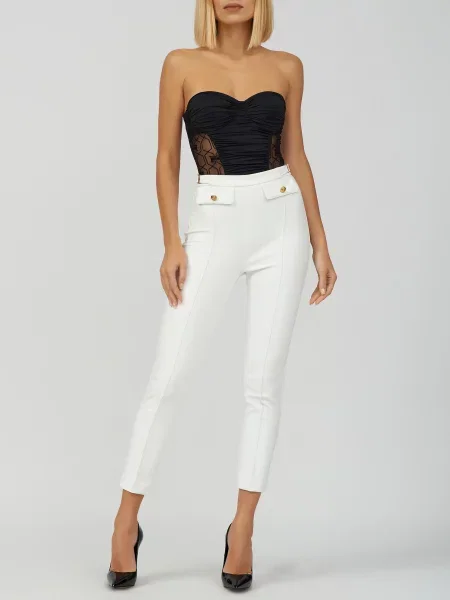 Блуза Elisabetta Franchi чорна