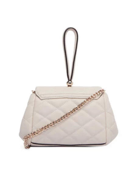 Guess Ročna torba Frances Mini Kremna