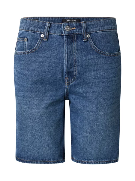 Only & Sons Džínsy ONSEDGE denim modrá