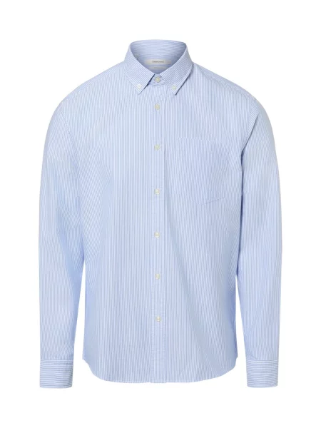 Selected koszula casual SLHregrick Mężczyźni Regular Fit w S niebieski