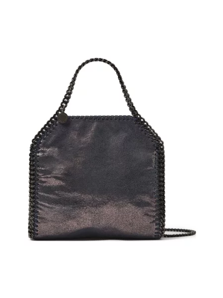 Torebka Stella Mccartney skórzana niebieska