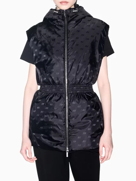 Утеплений жилет Armani Exchange чорний