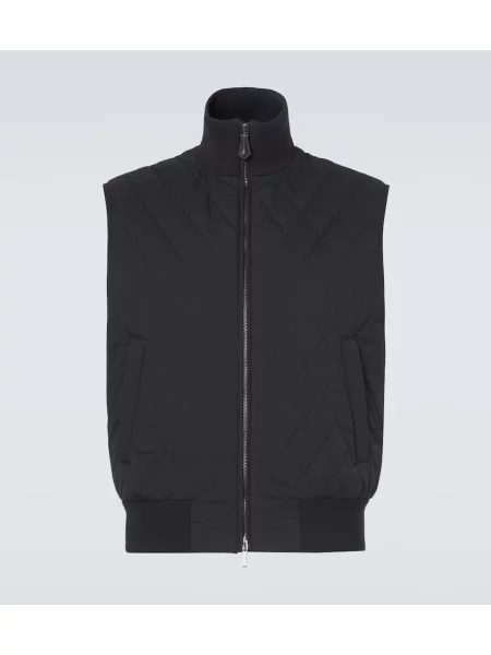 Vestă Loro Piana matlasată albastru