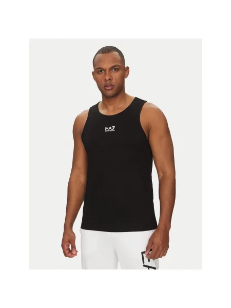 Футболка Ea7 Emporio Armani чорна