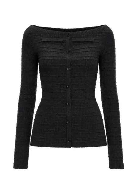Cardigan Victoria Beckham gri