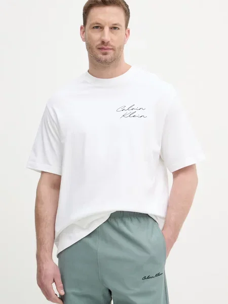 Calvin Klein Jeans T-shirt biała