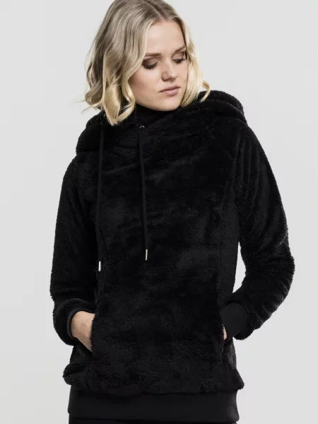 Mikina s kapucňou Urban Classics čierna