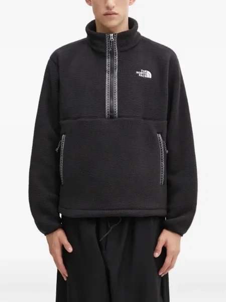 Hanorac din fleece The North Face din fleece negru