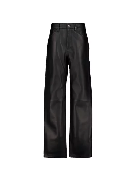Pantaloni Altuzarra din piele negru