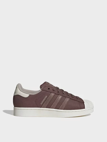 Кожаные кеды Adidas коричневые