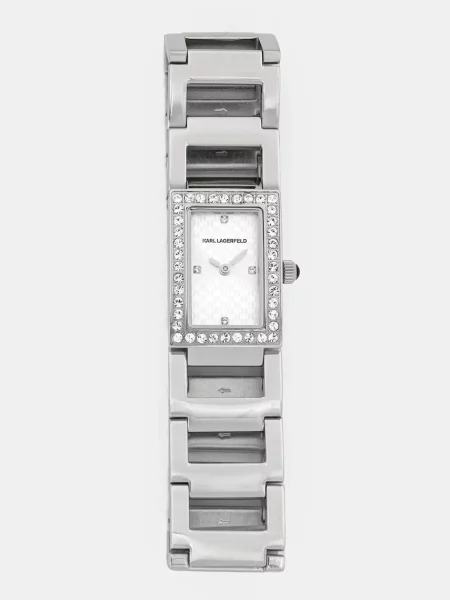 Ceas KARL LAGERFELD argintiu