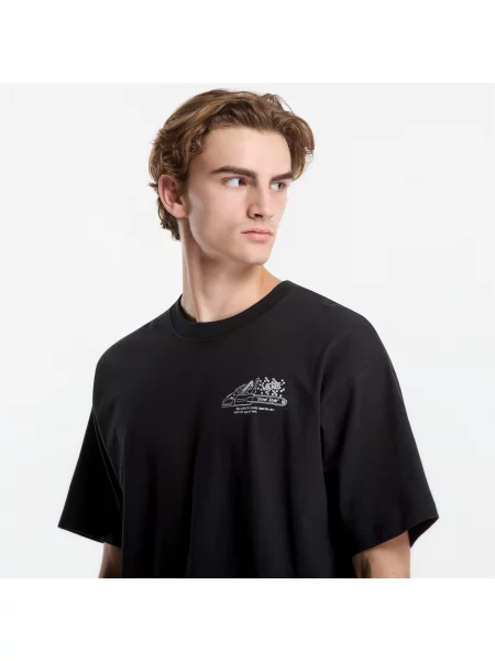 Tričko Vans Dirt Trip SS Tee Black M černé