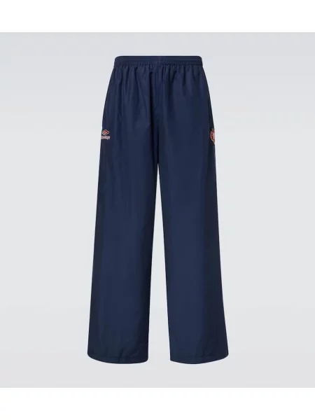 Jersey hlače Balenciaga modra