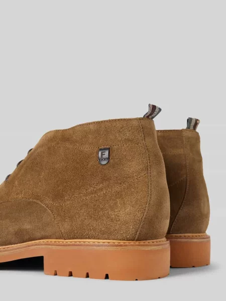 Buty skórzane z naszywką z logo model ‘De Karper’ Floris Van Bommel